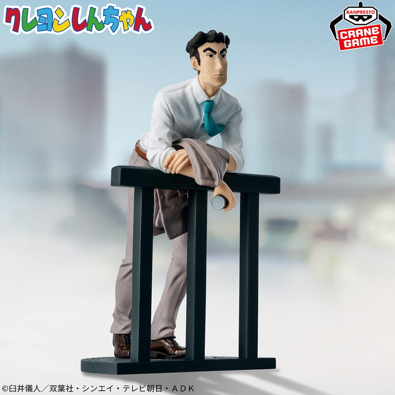BANPRESTO 景品 蠟筆小新 工作結束的男人 野原廣志